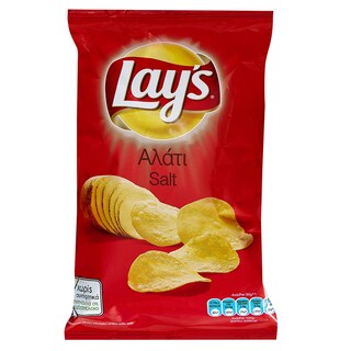 LAYS | LAYS CHIPS SALT 90GR  90GR