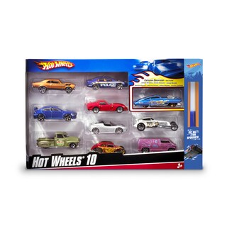 HOT WHEELS | Φιγούρες Αυτοκινητάκια 10 Τεμάχια