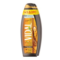 VIDAL | Αφρόλουτρο Argan Oil 750ml 1+1 Δώρο