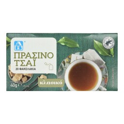 ΑΒ | Πράσινο Τσάι Κλασικό 20 X 2gr