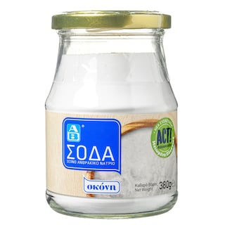 ΑΒ | Σόδα Σκόνη Γυάλινο Βάζο 380g