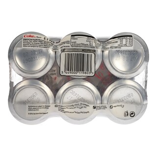 COCA COLA | LIGHT | ΑΝΑΨΥΚΤΙΚΟ ΚΟΥΤΙ 6 X 375 ML