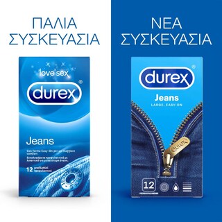 DUREX | Προφυλακτικά Jeans 12 Τεμάχια