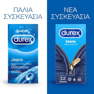 DUREX | Προφυλακτικά Jeans 12 Τεμάχια