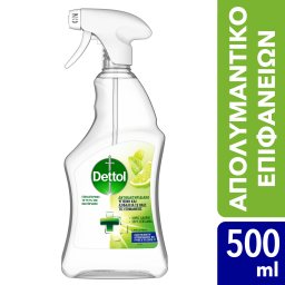 DETTOL | Απολυμαντικό Spray Υγιεινή και Ασφάλεια Lime & Mint 500ml