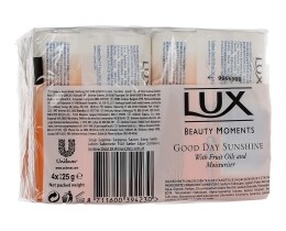LUX | ΣΑΠΟΥΝΙ GOOD DAY SUNSHINE 4 X 125 GR