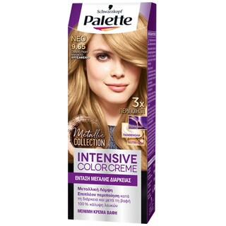 PALETTE | Βαφή Μαλλιών 9.65 Ξανθό Πολύ Ανοιχτό Χρυσαφένιο 1 Τεμάχιο