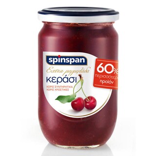 SPIN SPAN | Μαρμελάδα Έξτρα Κεράσι 600g