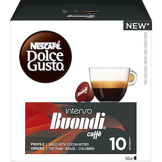 NESCAFE | DOLCE GUSTO | Κάψουλες Καφέ Dolce Gusto Intenso Buondi 112g