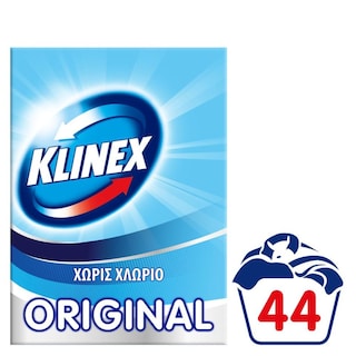 KLINEX | Σκόνη Πλυντηρίου Ρούχων Original 44 Μεζούρες