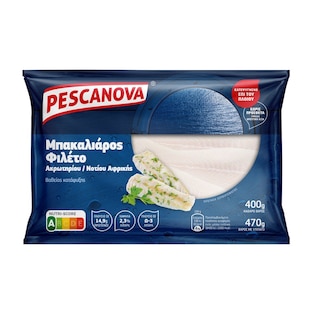 PESCANOVA | Μπακαλιάρος Φιλέτο 400g