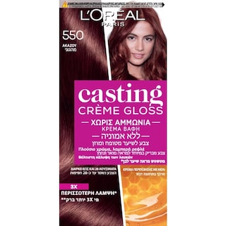 CASTING | C GLOSS | Βαφή Μαλλιών Creme Gloss Νο550 Ακαζού 1 Τεμάχιο