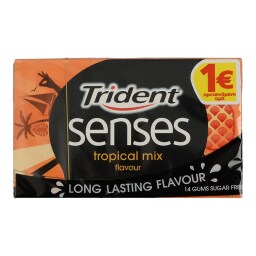 TRIDENT | ΤΣΙΚΛΕΣ TROPICAL 27 GR ΕΚΠΤΩΣΗ 1 ΕΥΡΩ