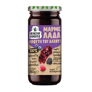 HEALTHY HABITS | Μαρμελάδα Φρούτα του Δάσους Vegan 280g