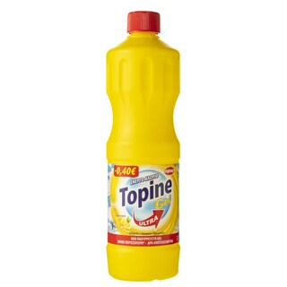 TOPINE | Χλωροκαθαριστικό Gel Παχύρρευστο Λεμόνι 750ml Έκπτωση 0.40Ε