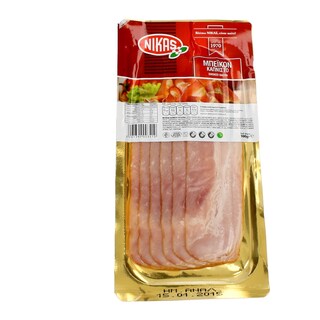 ΝΙΚΑΣ | ΜΠΕΪΚΟΝ ΚΑΠΝΙΣΤΟ ΣΕ ΦΕΤΕΣ 161 GR