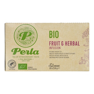 PERLA BEVERAGES | Αφέψημα Φρούτων και Βοτάνων Bio 20x1.5g