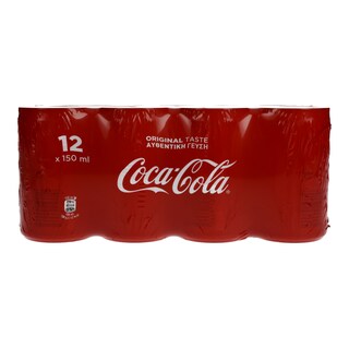 COCA COLA | Αναψυκτικό Cola Κουτί 12 X 150ml