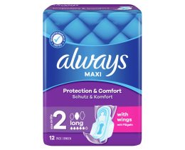 ALWAYS | Sanitary Pads Maxi Long 12 Pieces