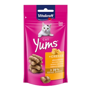 VITAKRAFT | Λιχουδιές Γάτας Yums Γεμιστές με Τυρί 40g