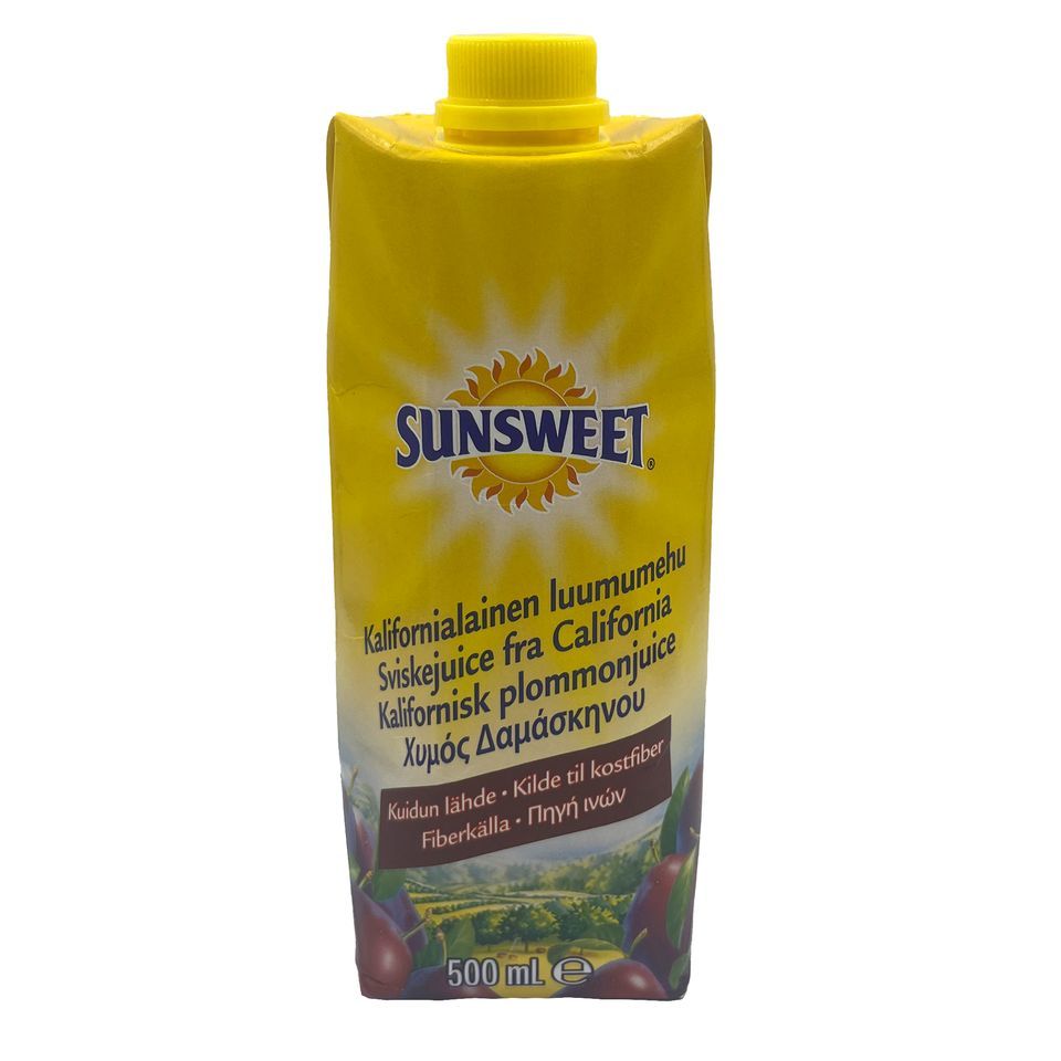 SUNSWEET Χυμός Δαμάσκηνου 500ml