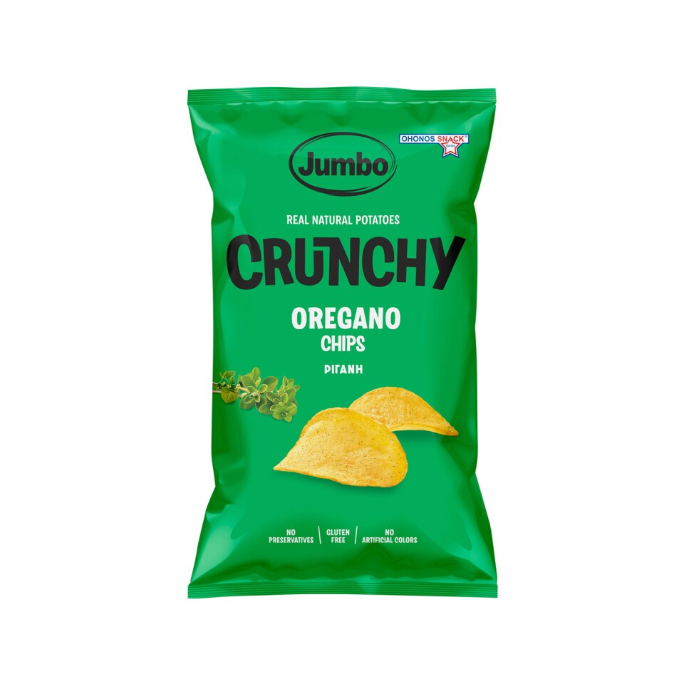 JUMBO Τσιπς Crunchy Ρίγανη 150g