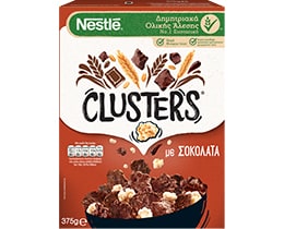 NESTLE | CLUSTERS | ΔΗΜΗΤΡΙΑΚΑ ΣΟΚΟΛΑΤΑ 375 GR