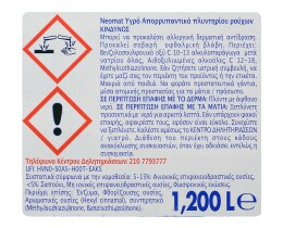 NEOMAT | Υγρό Πλυντηρίου Ρούχων Gel Eco Χρωματιστά 24 Μεζούρες