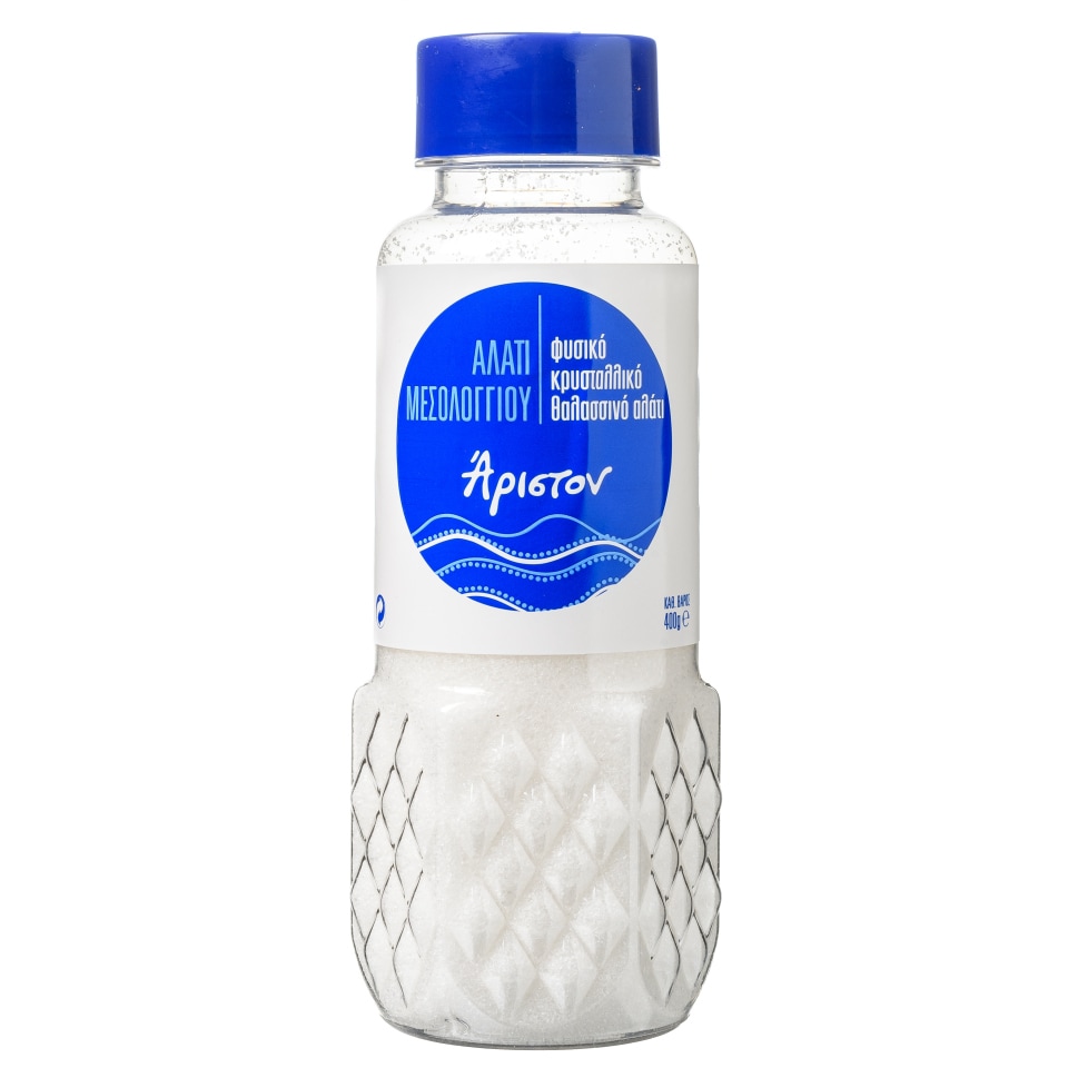 ΑΡΙΣΤΟΝ Αλάτι Μεσολογγίου 400 gr