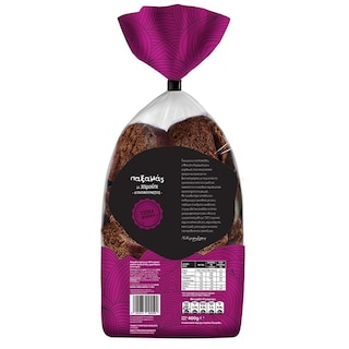 ΚΑΡΑΜΟΛΕΓΚΟΣ | KAR PAXAMAS CAROB & R.GRAPE 400G 0.40