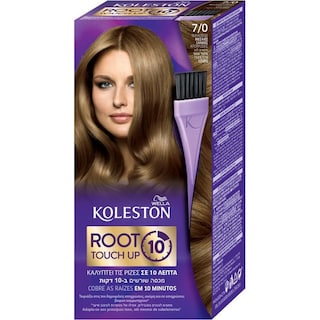 KOLESTON | Βαφή Μαλλιών Kit Root Touch Up Μεσαίο Ξανθό 1 Τεμ.
