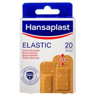 HANSAPLAST | Επιθέματα Πληγών Elastic Πολύ Ελαστικά 20 Τεμάχια