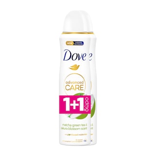 DOVE | Αποσμητικό Spray Advanced Care Matcha 150ml 1+1 Δώρο