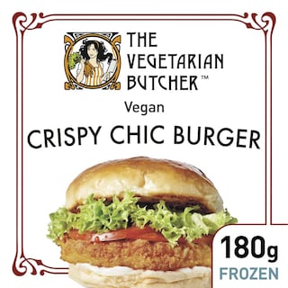 THE VEGETARIAN BUTCHER | Φυτικό Burger Σόγιας Crispy Chic Vegan 180g