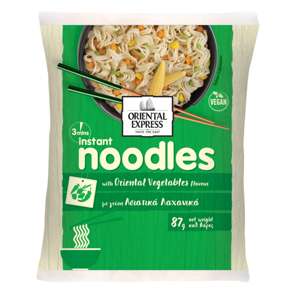 ORIENTAL EXPRESS Noodles Λαχανικά Oriental 87g