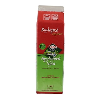 ΕΒΟΛ | Γάλα Αγελαδινό Βιολογικό Ελαφρύ 1lt