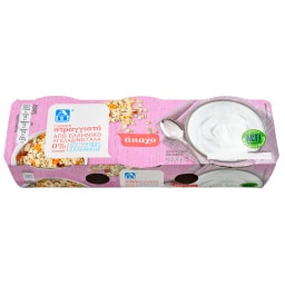 ΑΒ | Γιαούρτι Στραγγιστό 0% Λιπαρά 3x200g