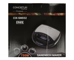 CONCEPTUM | Τοστιέρα Inox SM032 750w