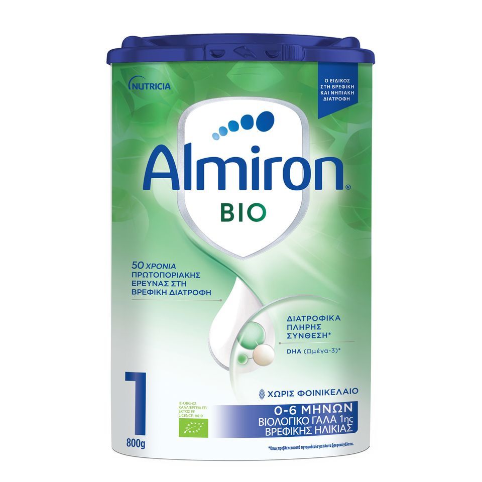 ALMIRON Γάλα Βρεφικό Bio 1 800g