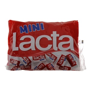 LACTA | ΣΟΚΟΛΑΤΑΚΙΑ MINI ΣΕ ΣΑΚΟΥΛΑ 400 GR