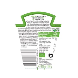 HEINZ | Κέτσαπ Βιολογική Top Down 580g