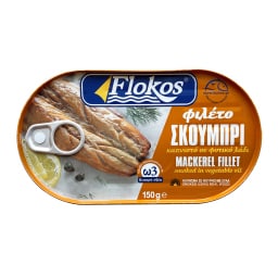 FLOKOS | Σκουμπρί Φιλέτο Καπνιστό 150g