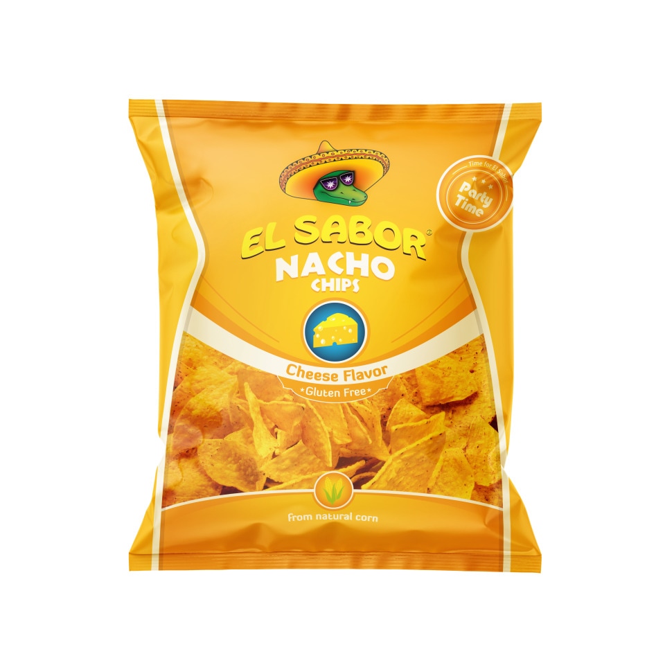 EL SABOR Τσιπς Nacho Τυρί 225g