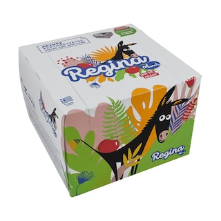 REGINA PLANET | Χαρτοπετσέτες Λευκές 30x30cm 100 Φύλλα 153g