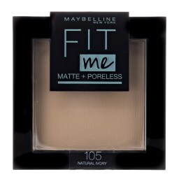 MAYBELLINE | Πούδρα Fit Me Matte & Poreless Natural Ivory 1 Τεμάχιο