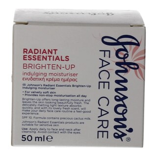 JOHNSON | ΚΡΕΜΑ ΠΡΟΣΩΠΟΥ RADIANCE ΕΝΥΔΑΤΙΚΗ ΗΜΕΡΑΣ SPF15 50 ML