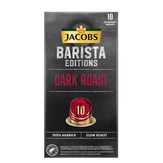 JACOBS | Κάψουλες Καφέ Dark Roast Barista Editions 10x5.2g