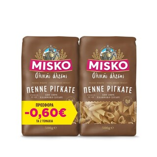 MISKO | MISKO ΠΕΝΝΕΣ ΟΛΙΚ. 2X500G 0.60Ε ΦΘ.