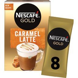 Στιγμιαίος Καφές Caramel Latte Gold 8 X 17gr