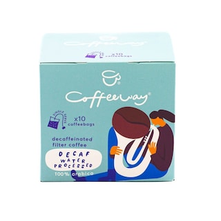 COFFEE WAY | Καφέ Φίλτρου Decaf Water Processed Μερίδες 10x7.5g